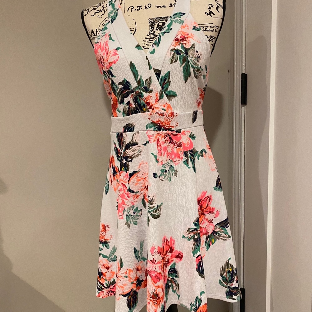 Large Floral Dress